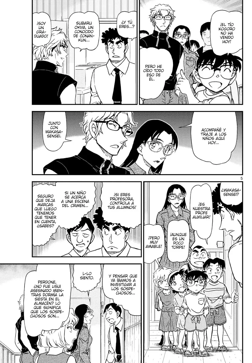 Detective Conan capítulo 1098 página 5