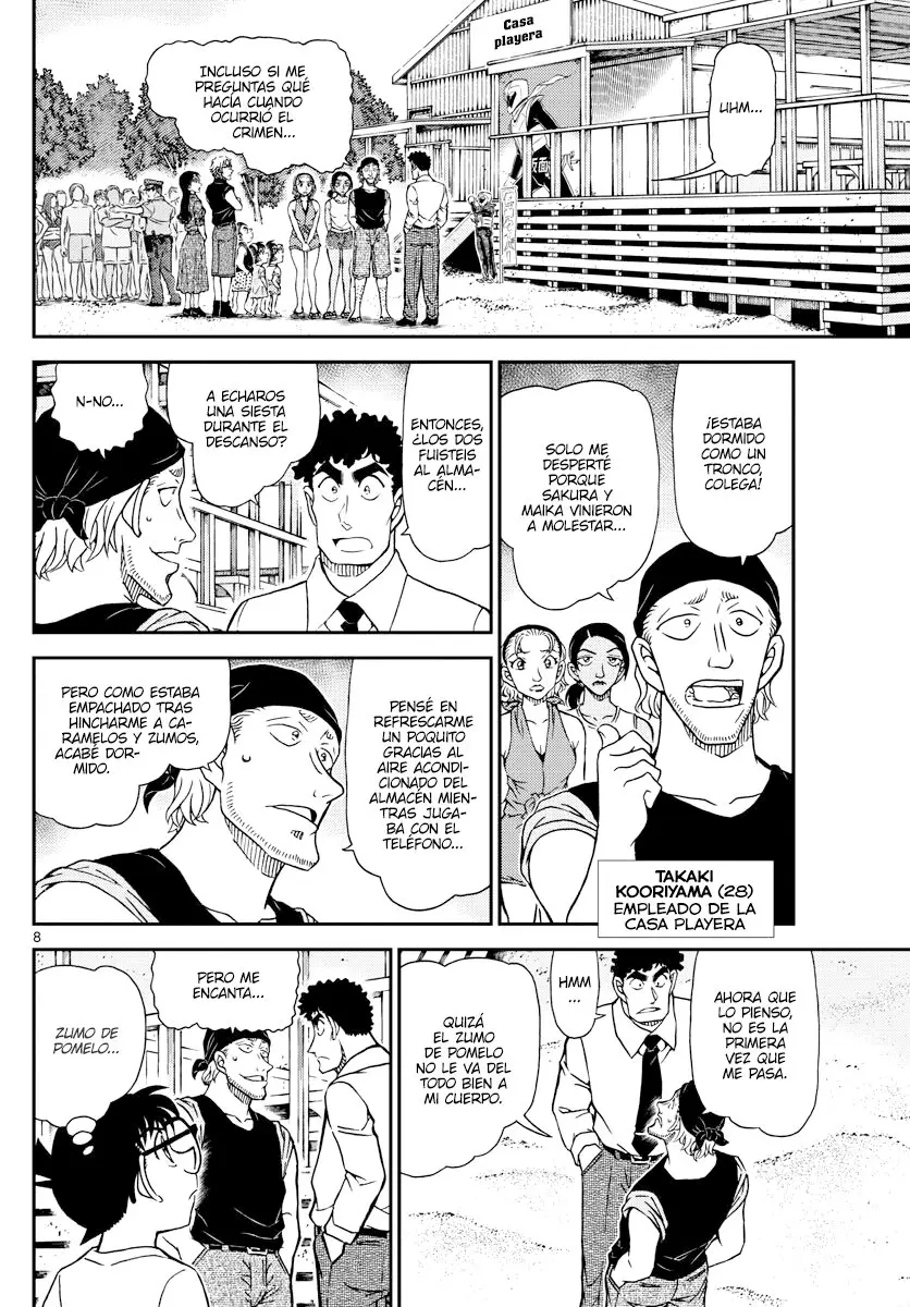 Detective Conan capítulo 1098 página 8