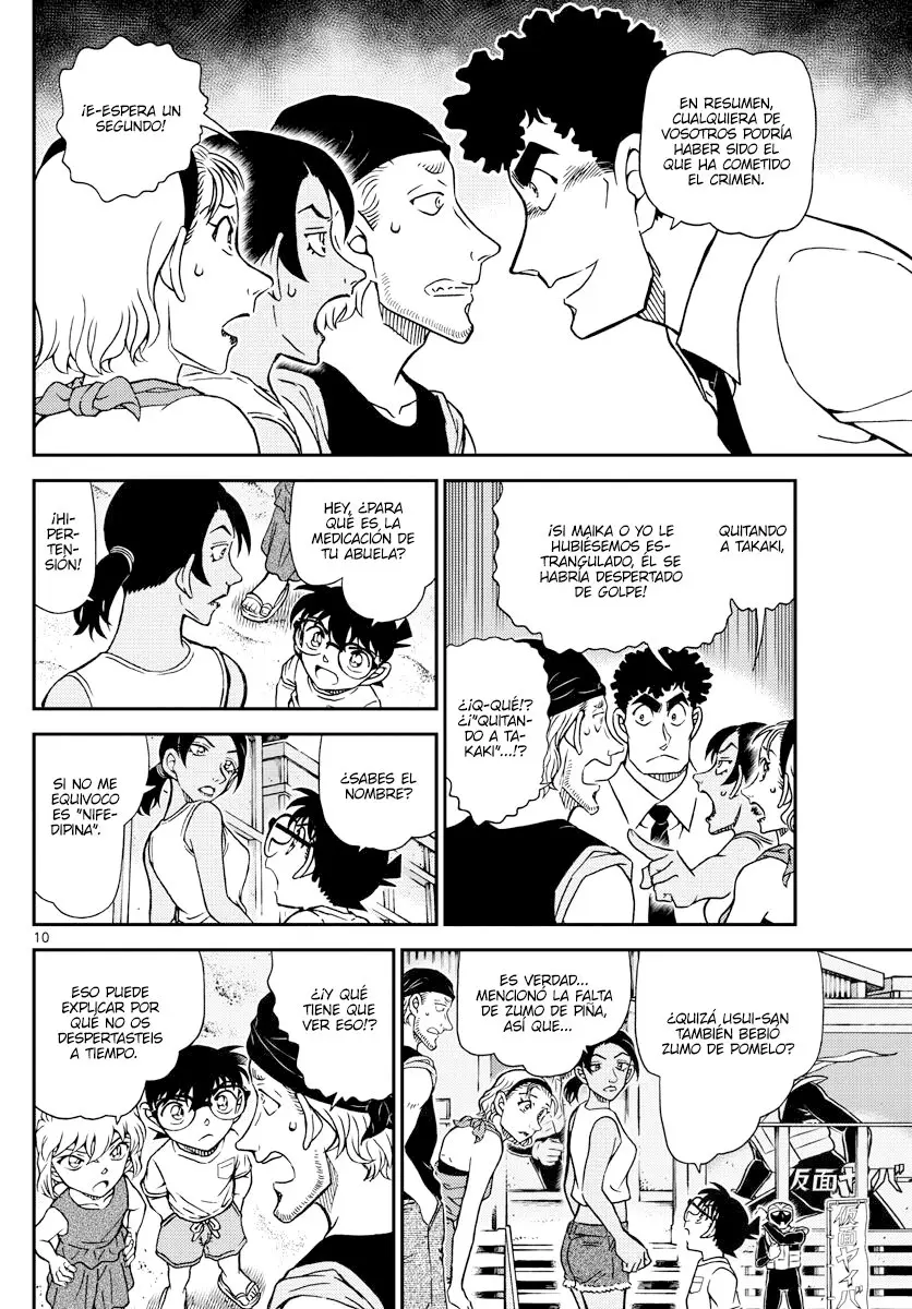 Detective Conan capítulo 1098 página 10