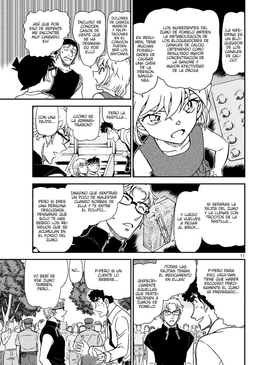 Detective Conan capítulo 1098 página 11