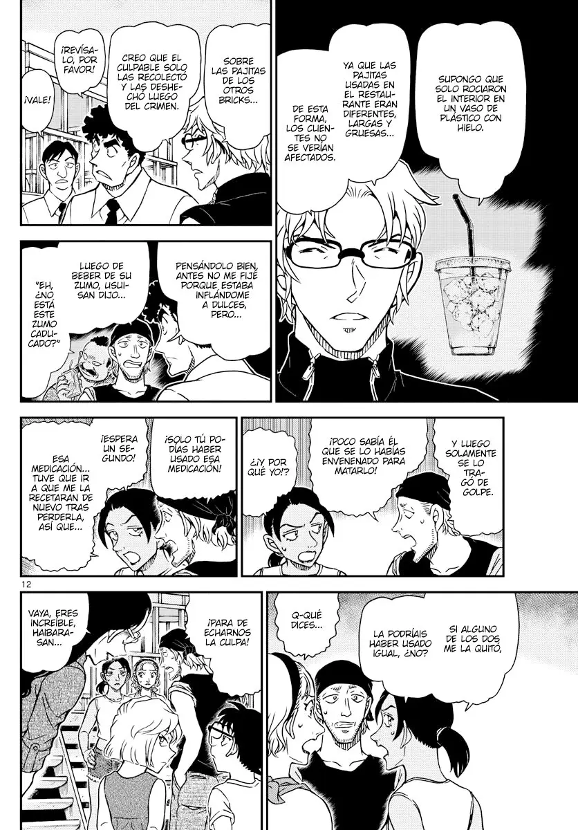 Detective Conan capítulo 1098 página 12