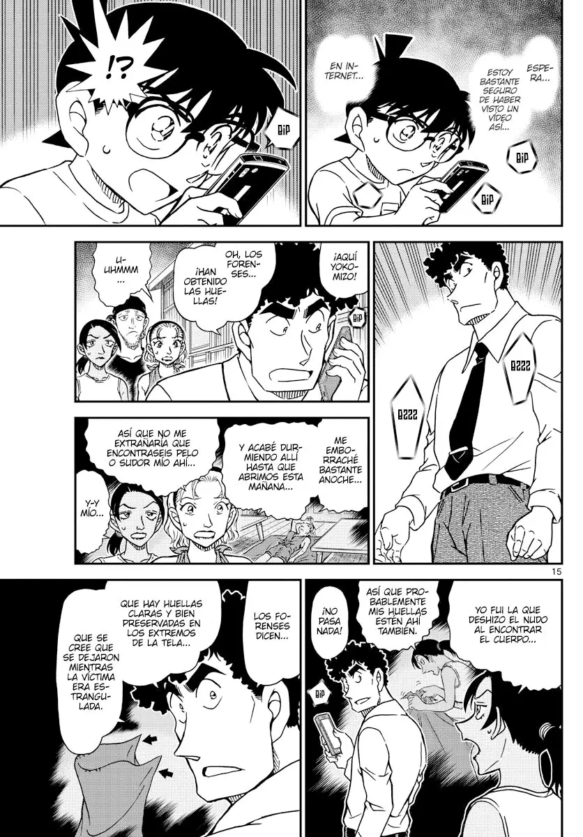 Detective Conan capítulo 1098 página 15