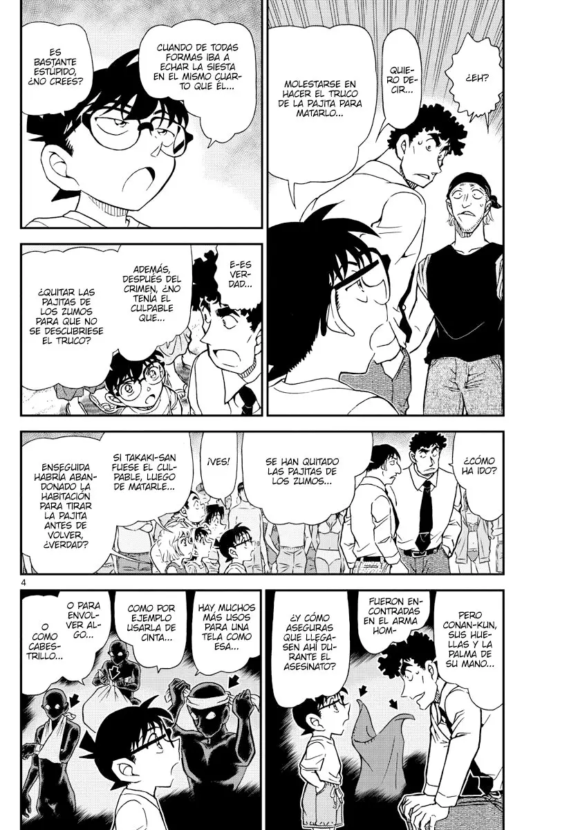 Detective Conan capítulo 1099 página 4