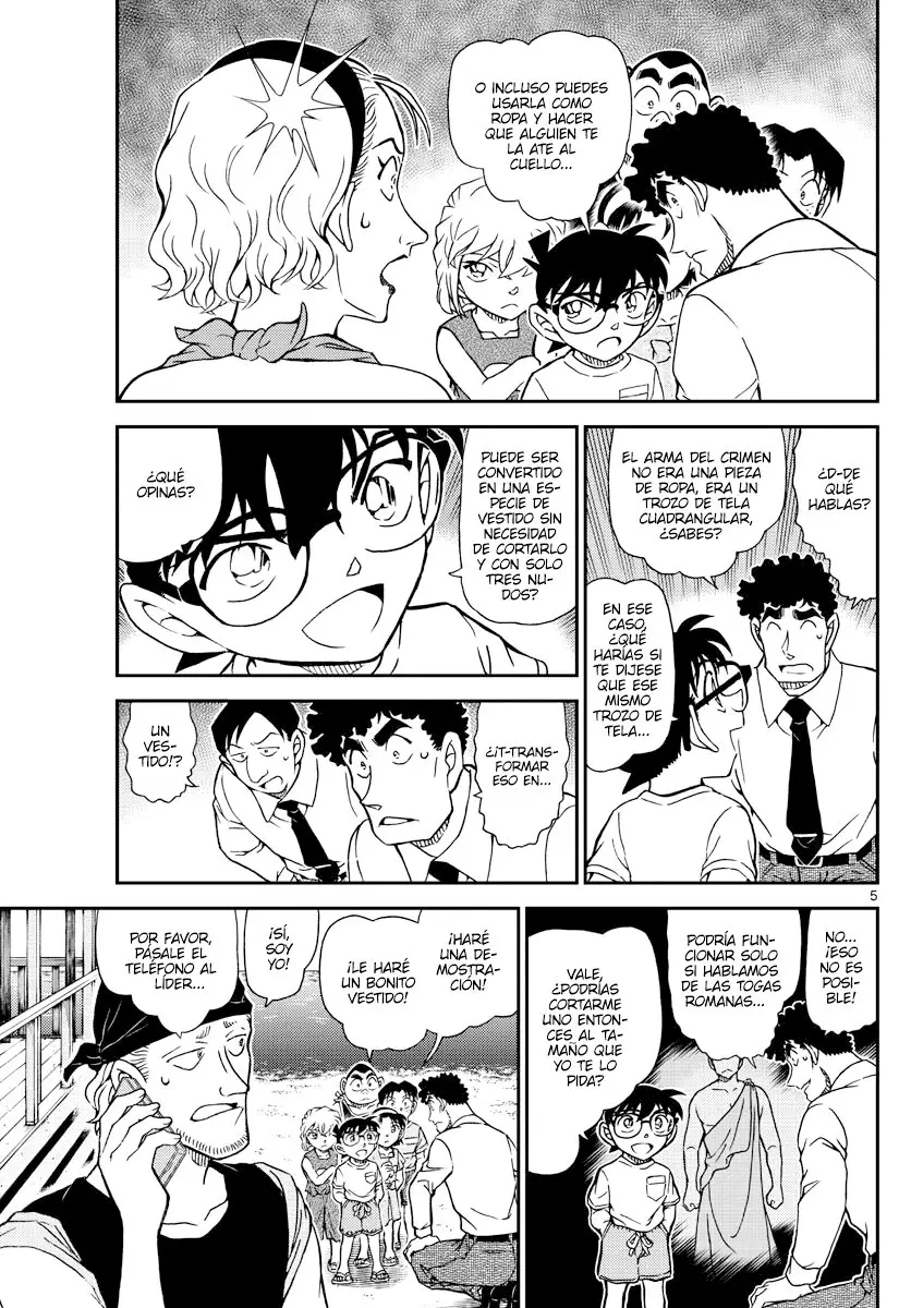 Detective Conan capítulo 1099 página 5