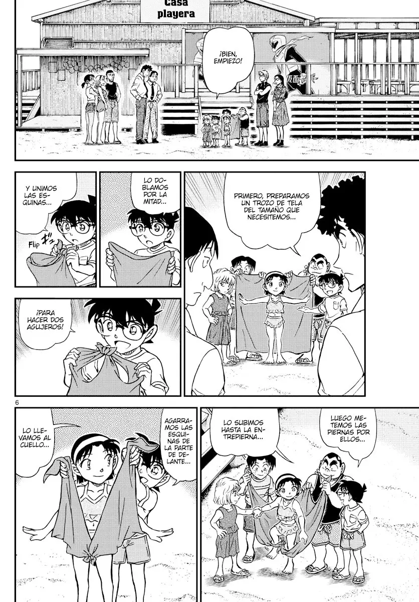 Detective Conan capítulo 1099 página 6