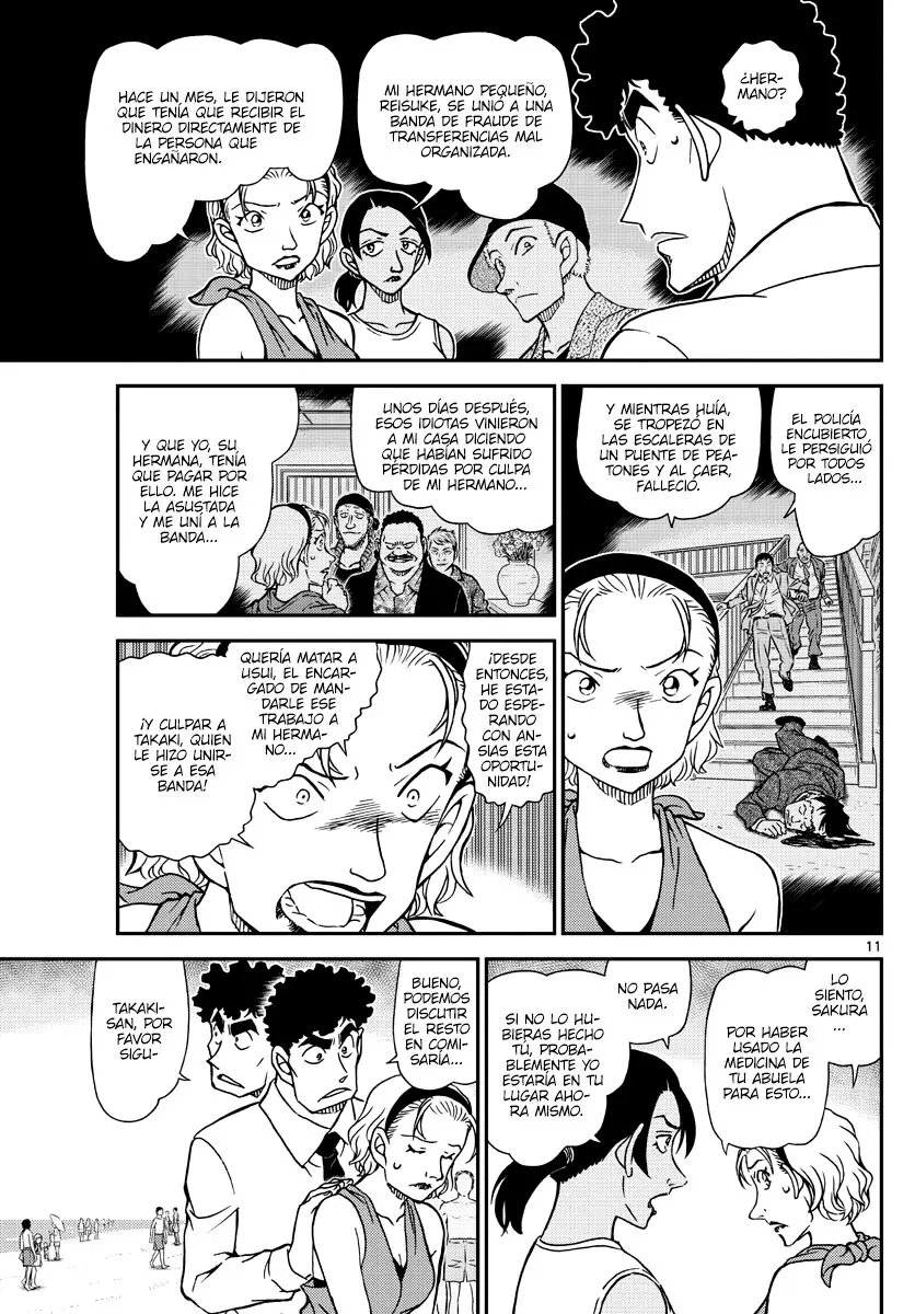 Detective Conan capítulo 1099 página 11