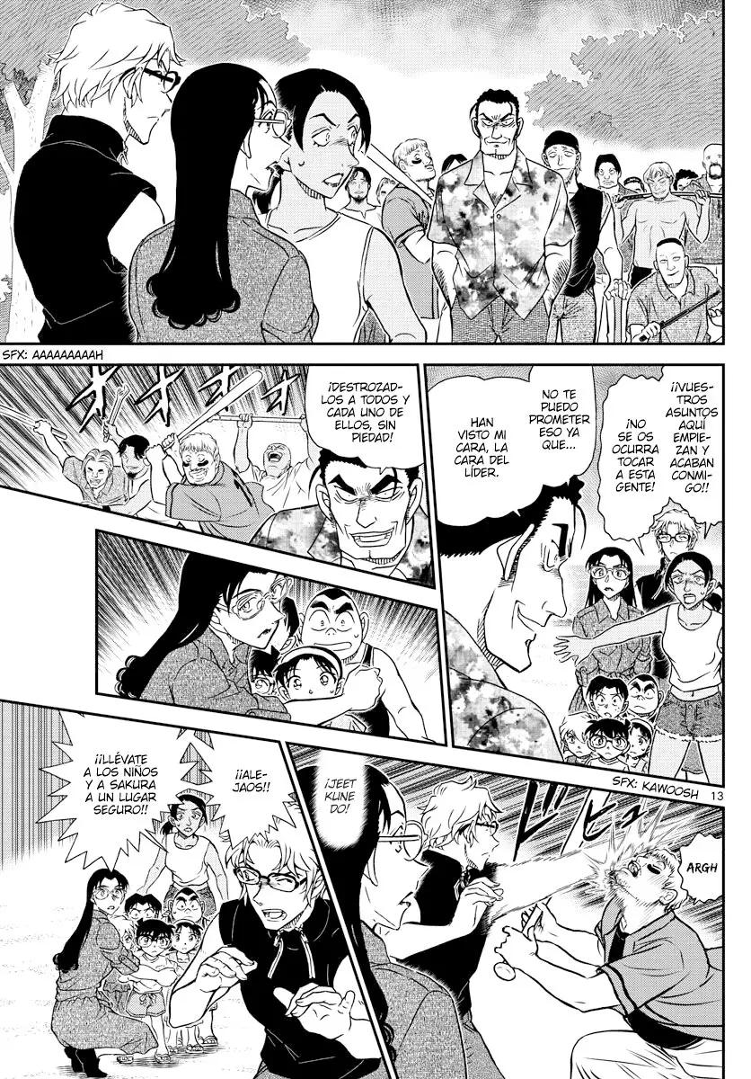 Detective Conan capítulo 1099 página 13