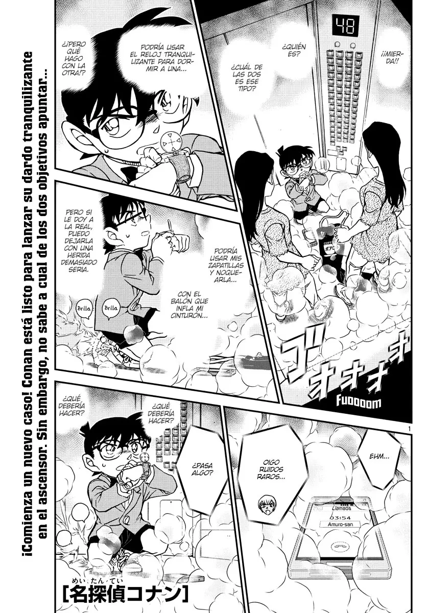 Detective Conan capítulo 1100 página 1