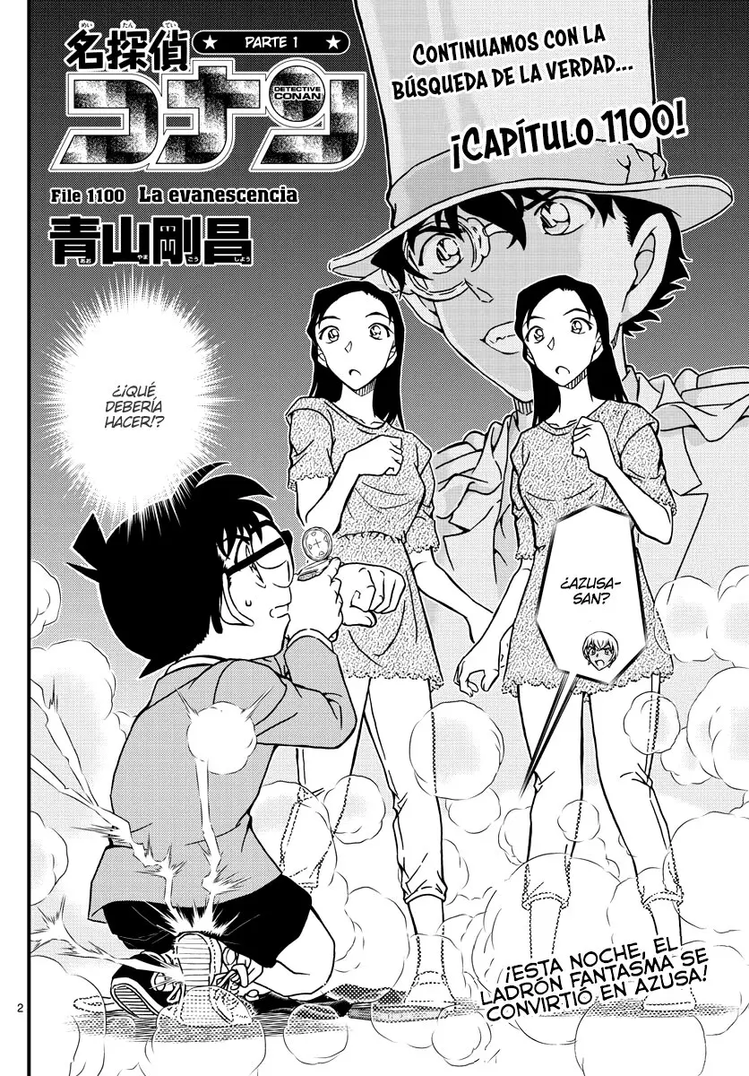 Detective Conan capítulo 1100 página 2