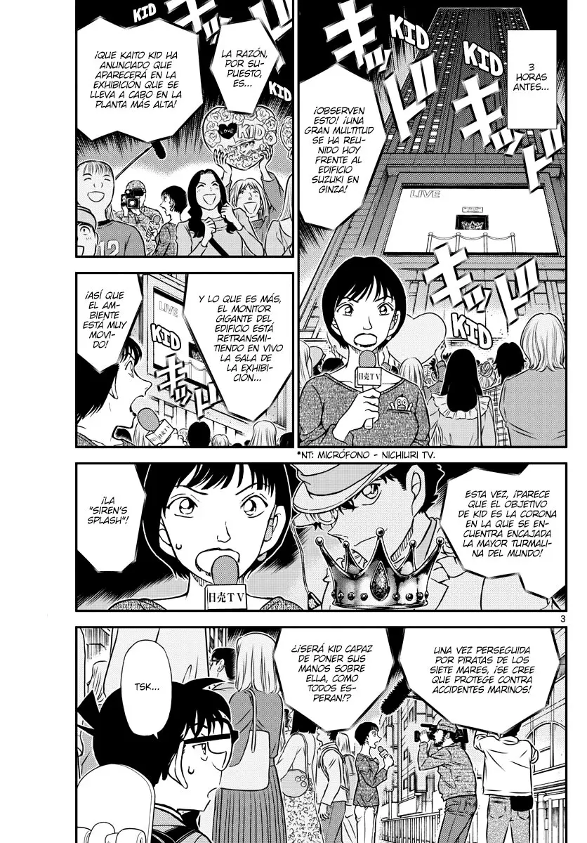 Detective Conan capítulo 1100 página 3
