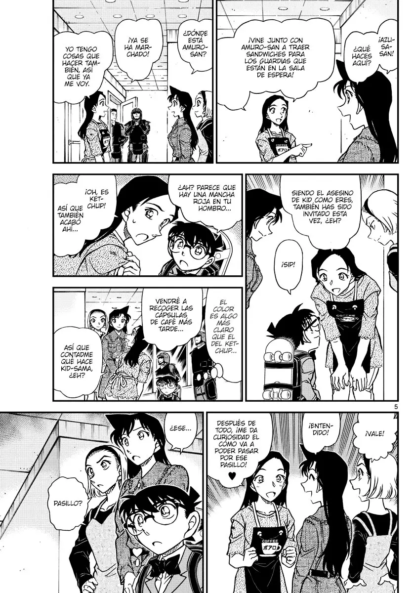 Detective Conan capítulo 1100 página 5