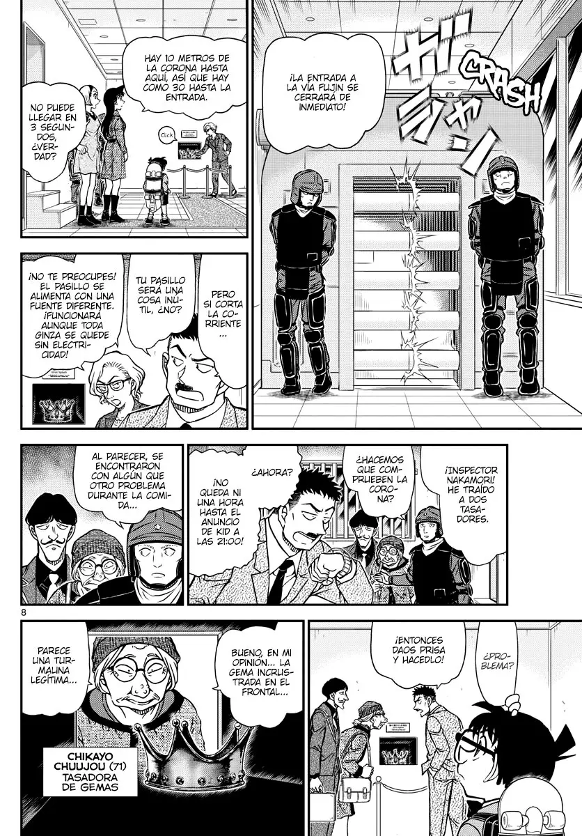 Detective Conan capítulo 1100 página 8