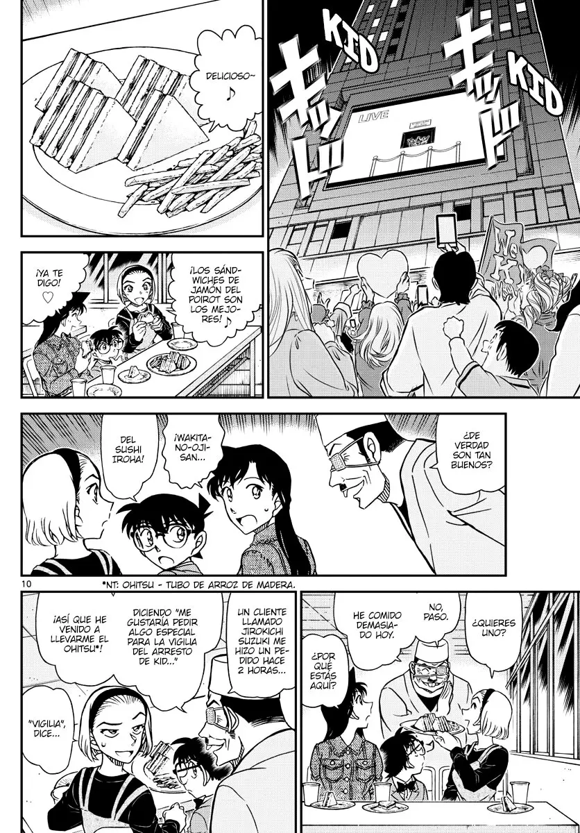Detective Conan capítulo 1100 página 10