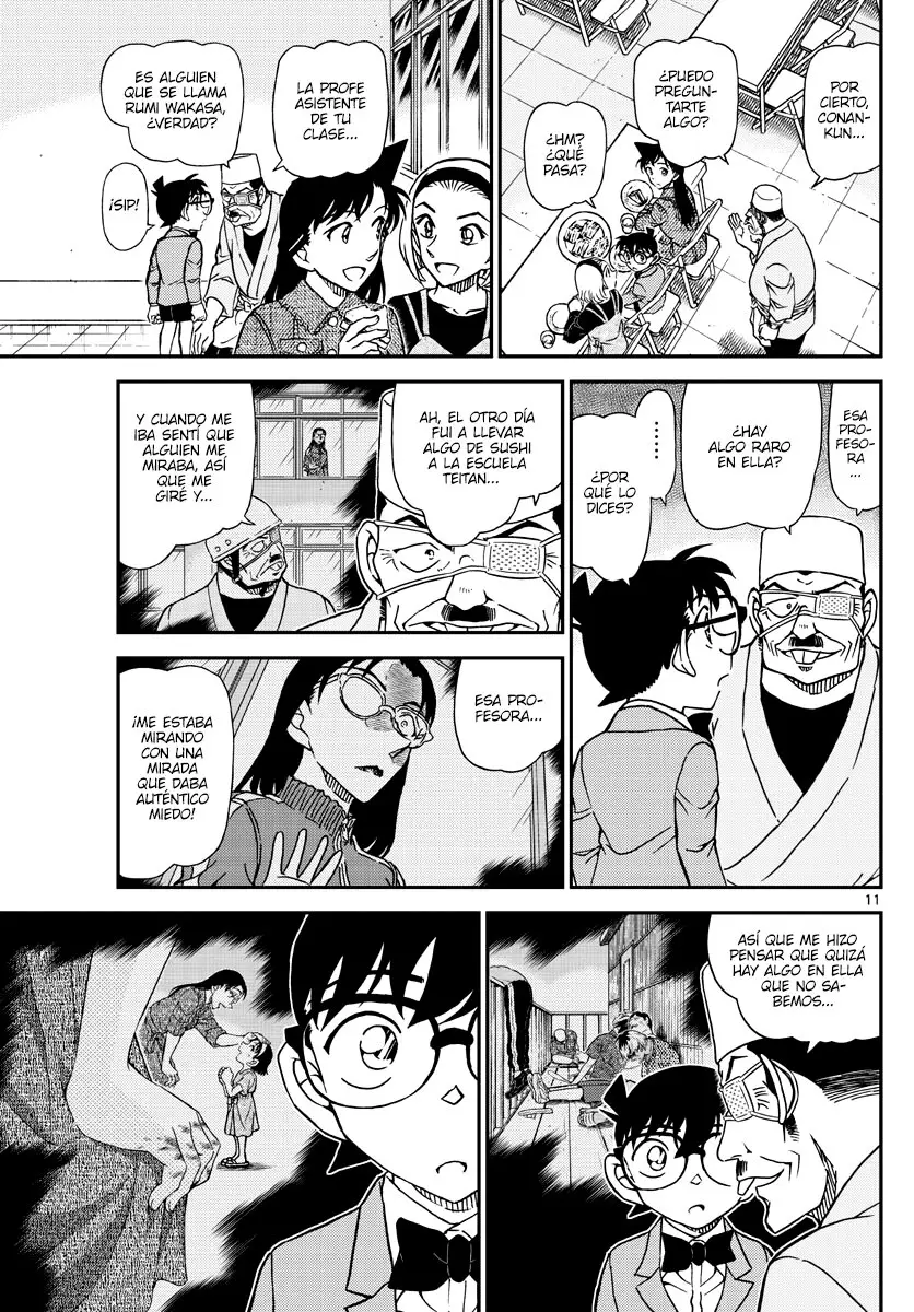 Detective Conan capítulo 1100 página 11