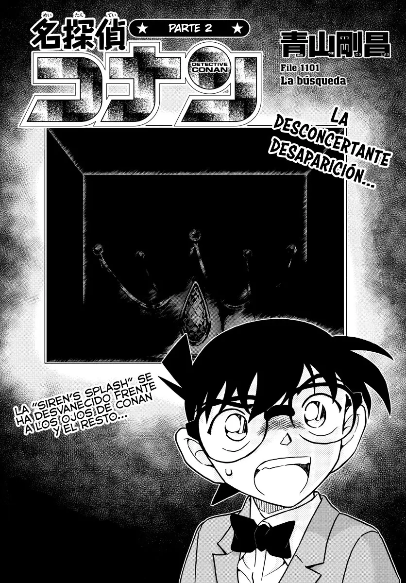 Detective Conan capítulo 1101 página 1