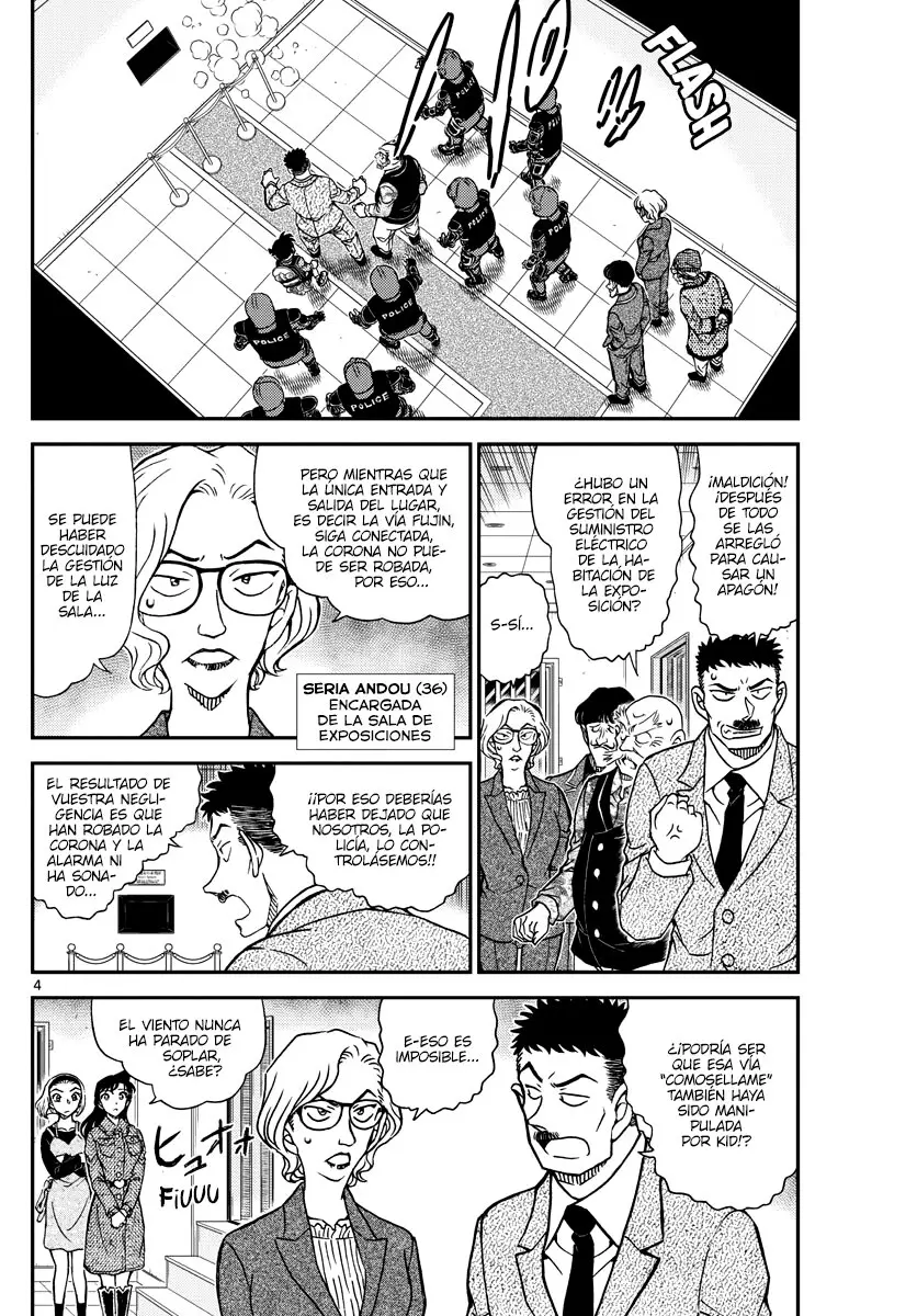 Detective Conan capítulo 1101 página 4