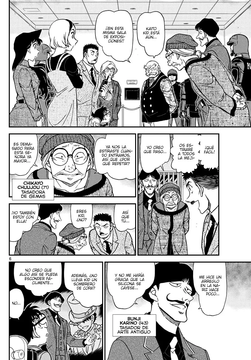Detective Conan capítulo 1101 página 6