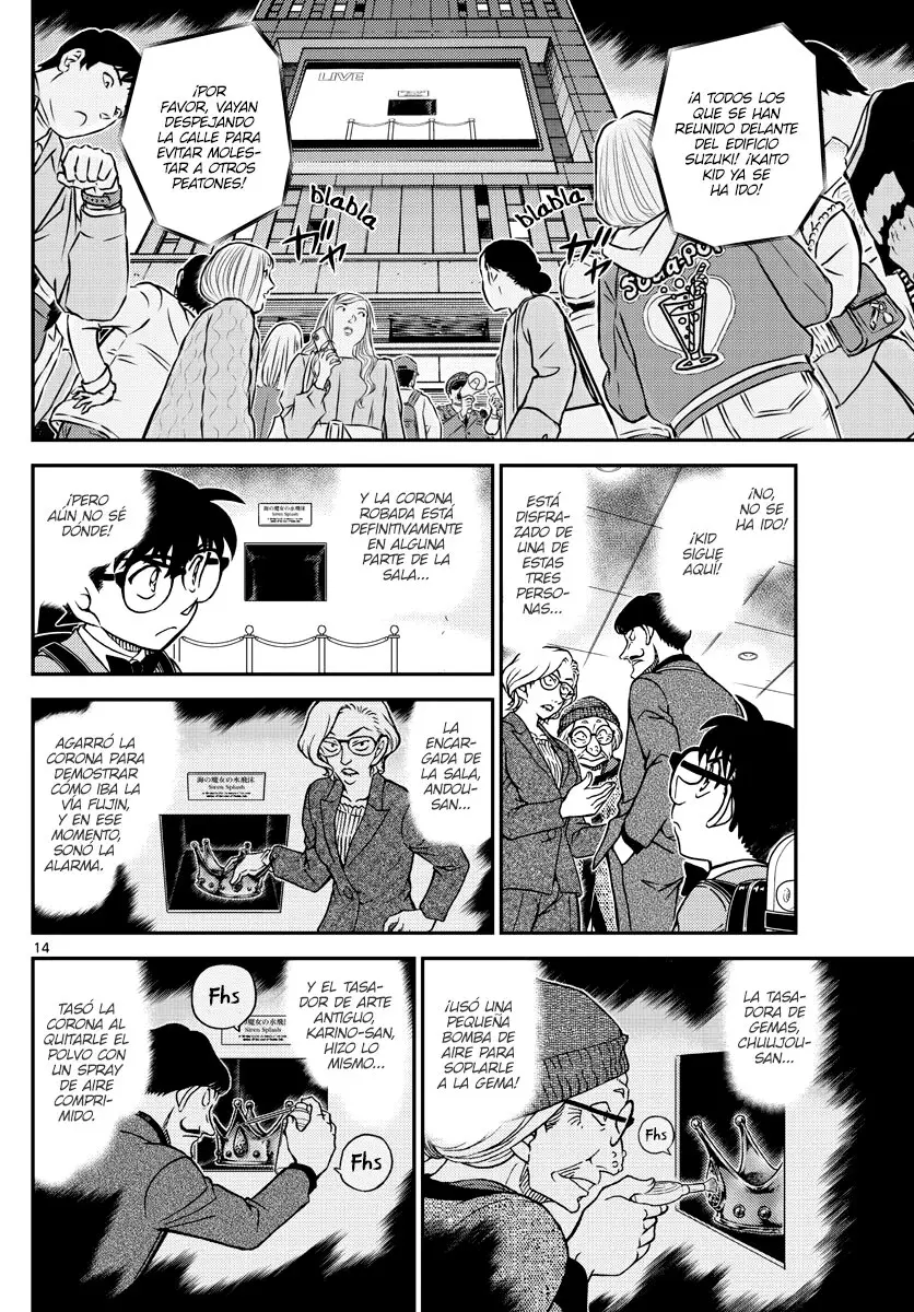 Detective Conan capítulo 1101 página 14
