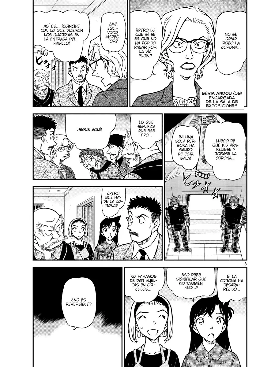 Detective Conan capítulo 1102 página 3