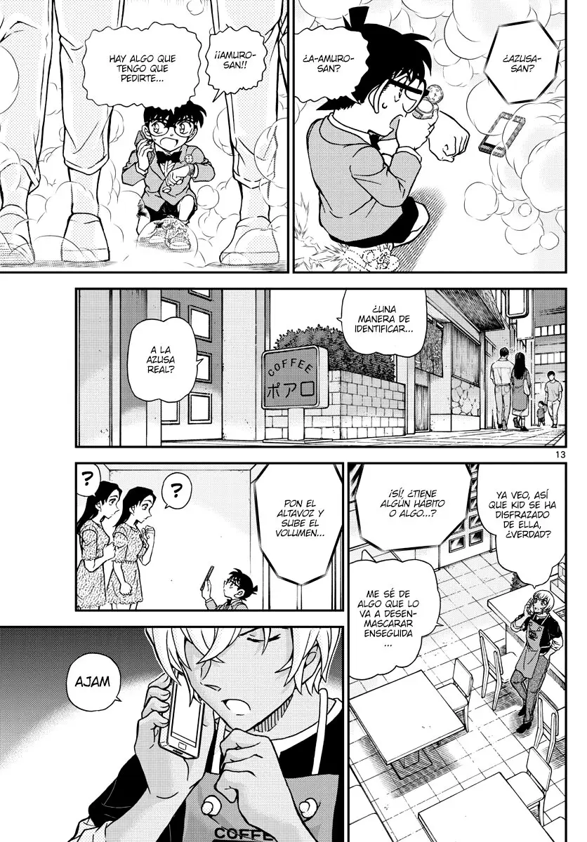 Detective Conan capítulo 1102 página 13