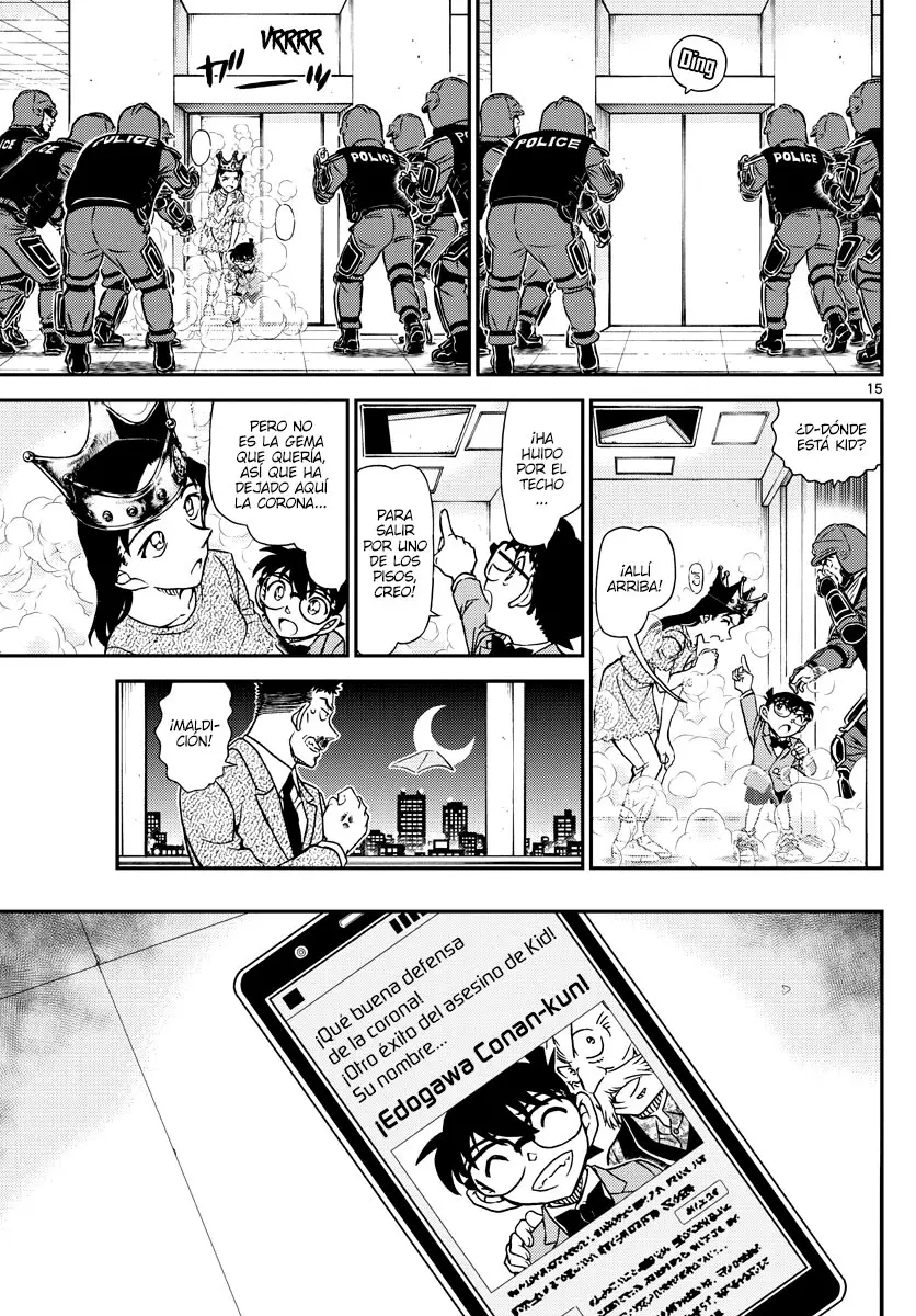 Detective Conan capítulo 1102 página 15