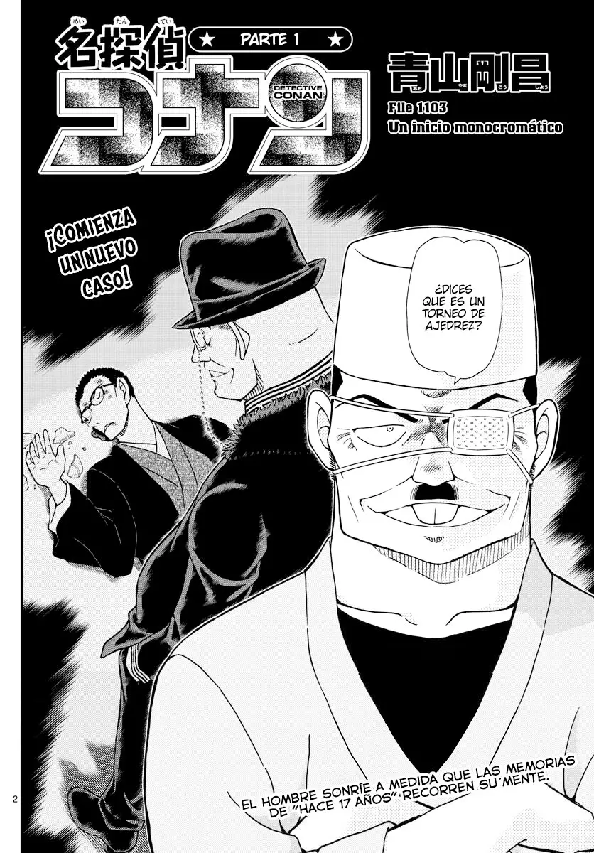 Detective Conan capítulo 1103 página 2