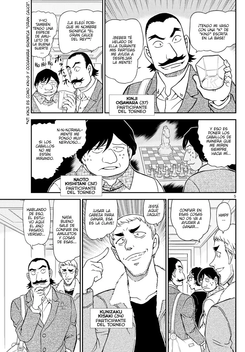 Detective Conan capítulo 1103 página 5
