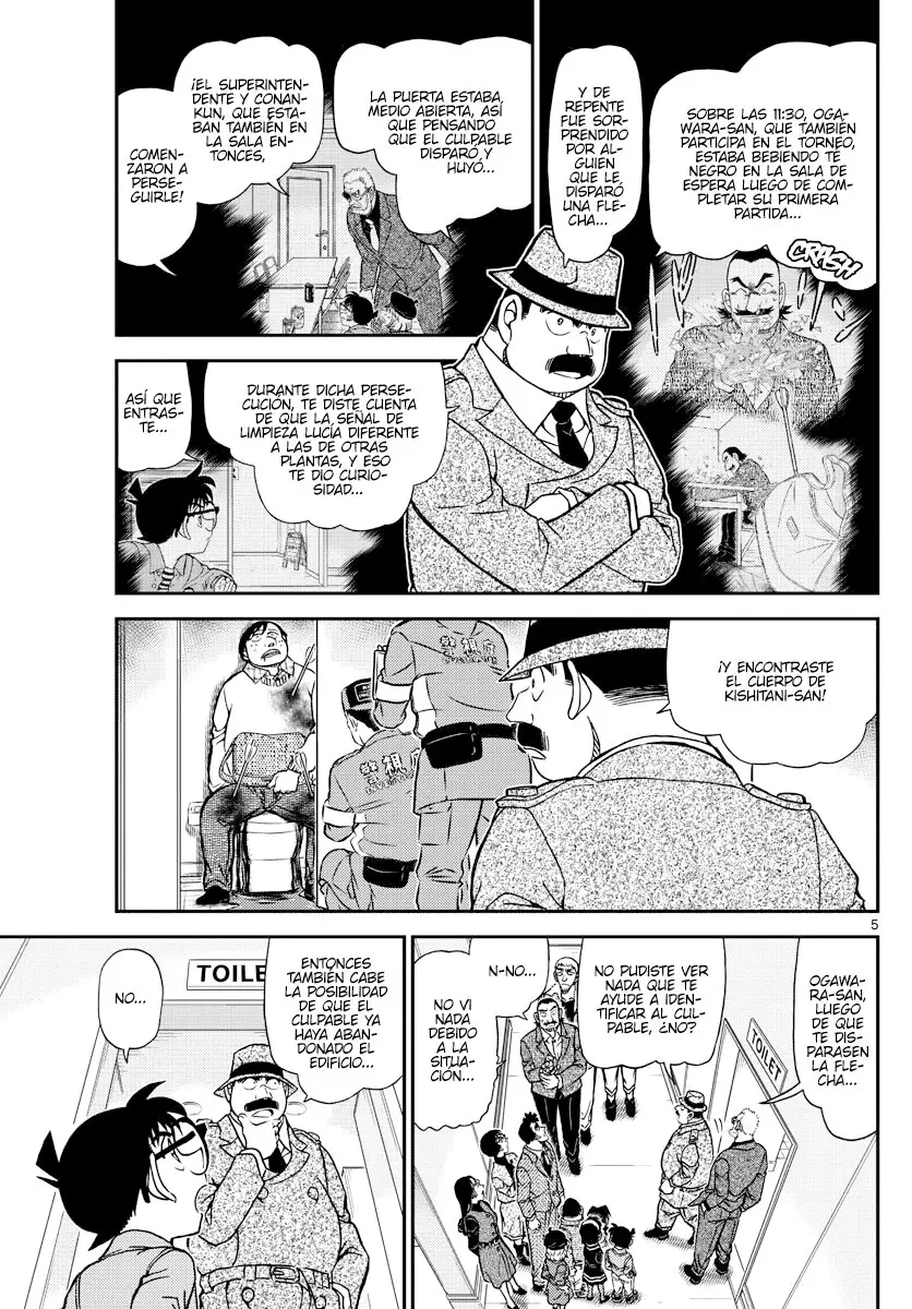 Detective Conan capítulo 1104 página 5