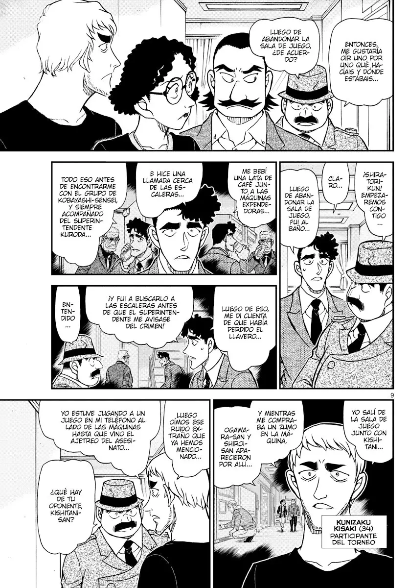 Detective Conan capítulo 1104 página 9