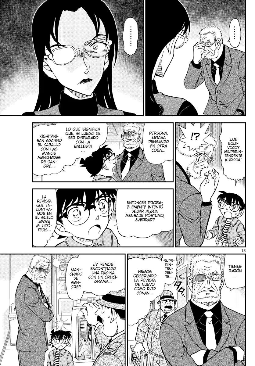 Detective Conan capítulo 1104 página 13