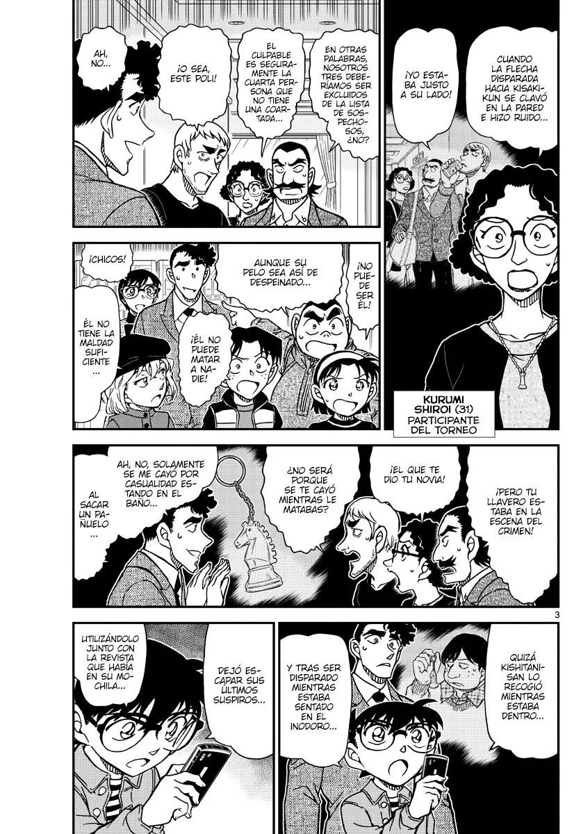 Detective Conan capítulo 1105 página 3