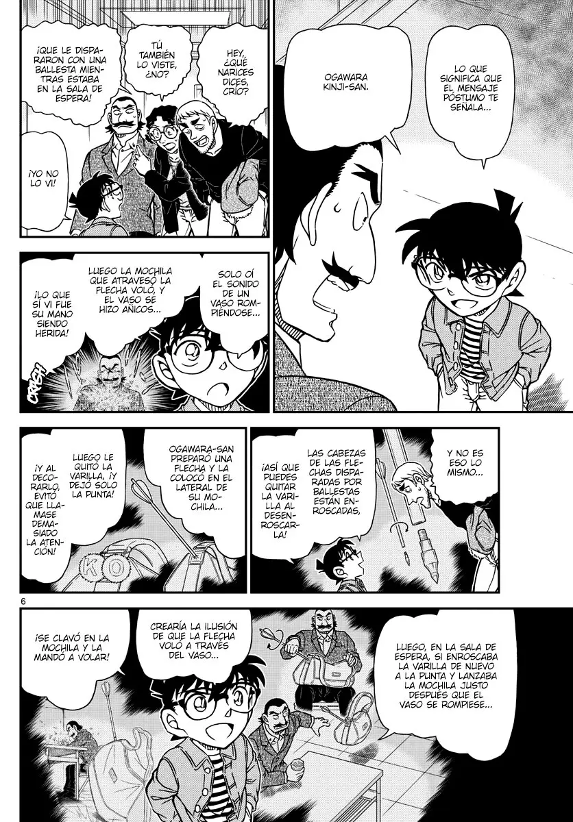 Detective Conan capítulo 1105 página 6