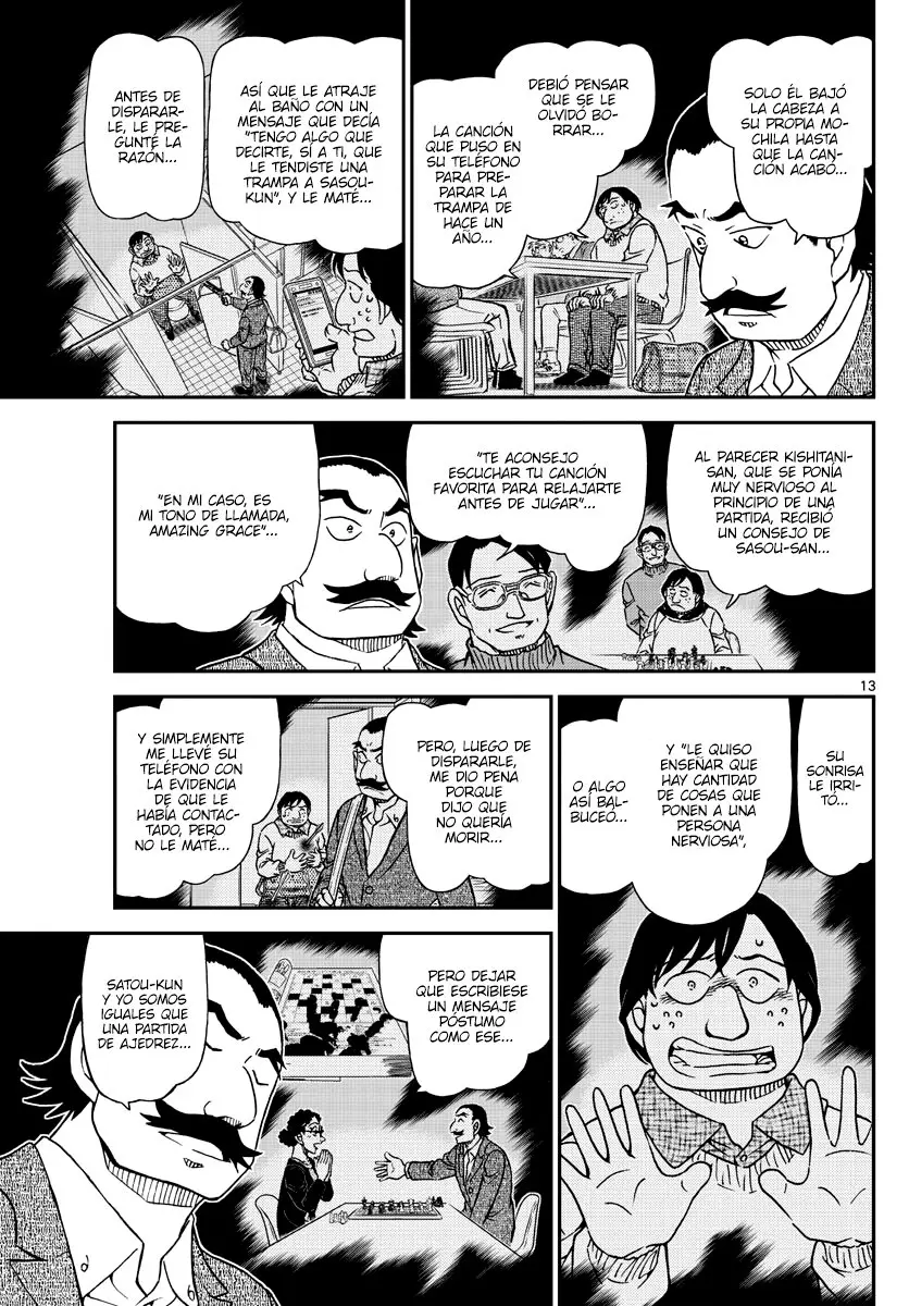 Detective Conan capítulo 1105 página 13