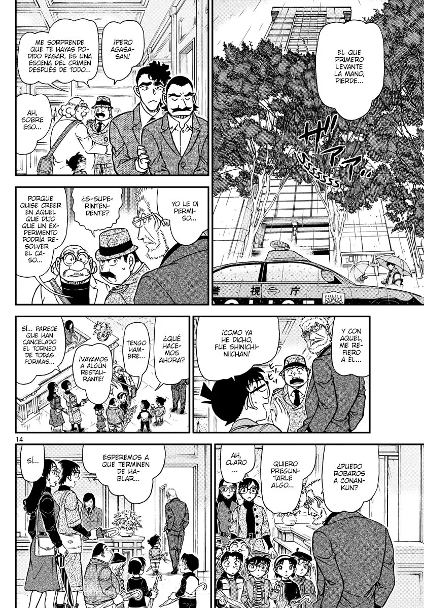 Detective Conan capítulo 1105 página 14