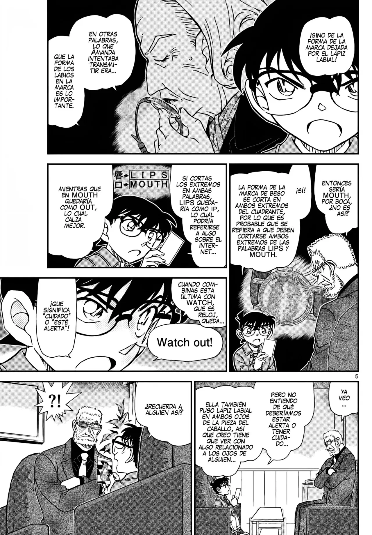 Detective Conan capítulo 1109 página 5
