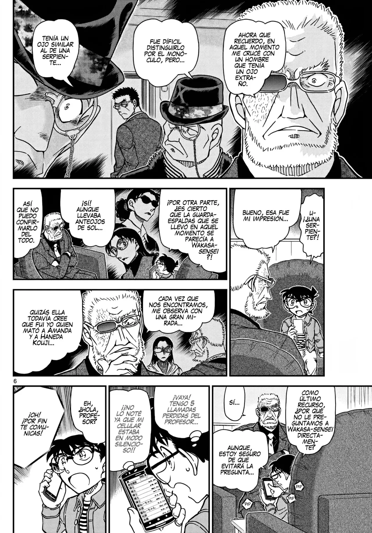 Detective Conan capítulo 1109 página 6