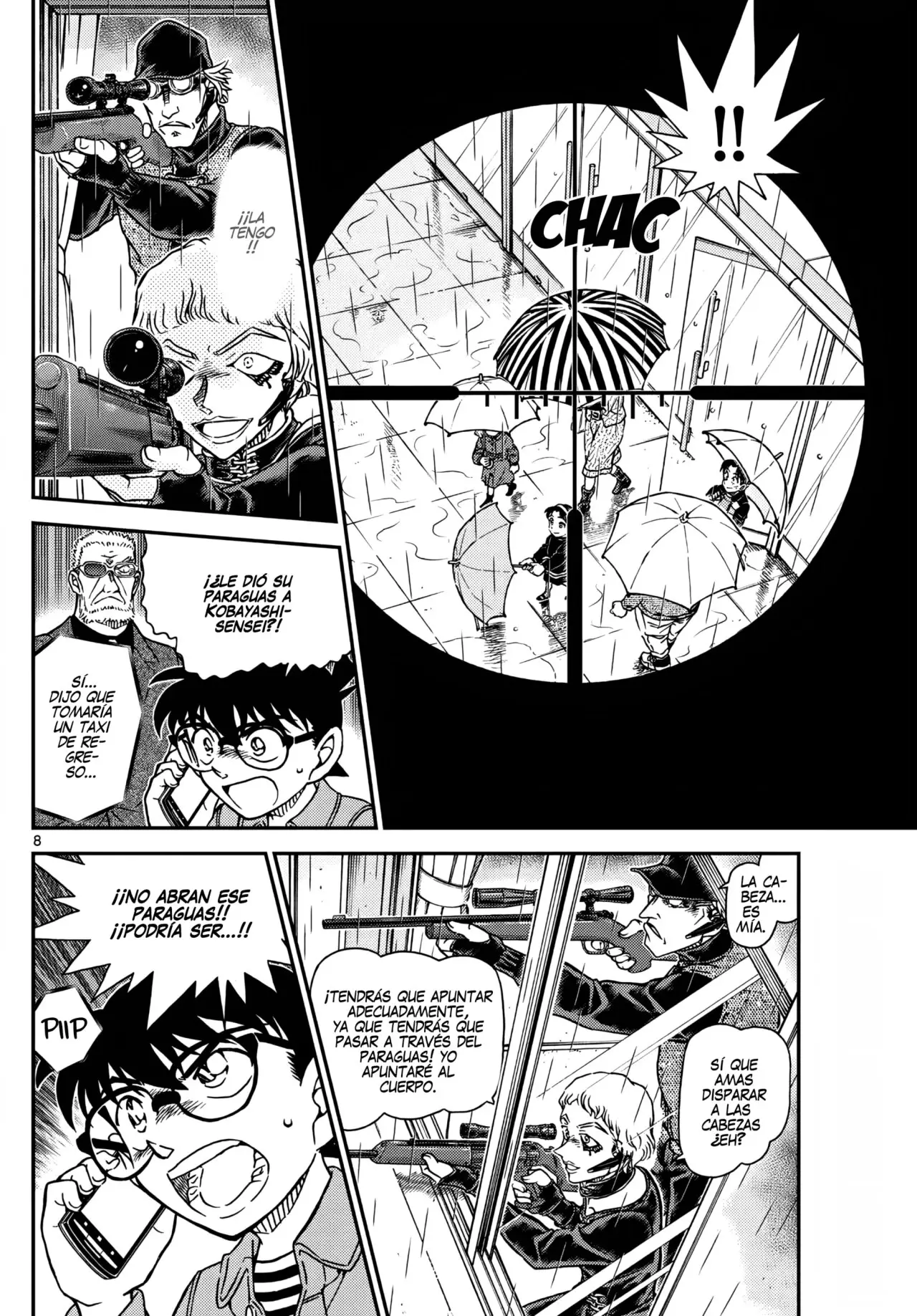 Detective Conan capítulo 1109 página 8
