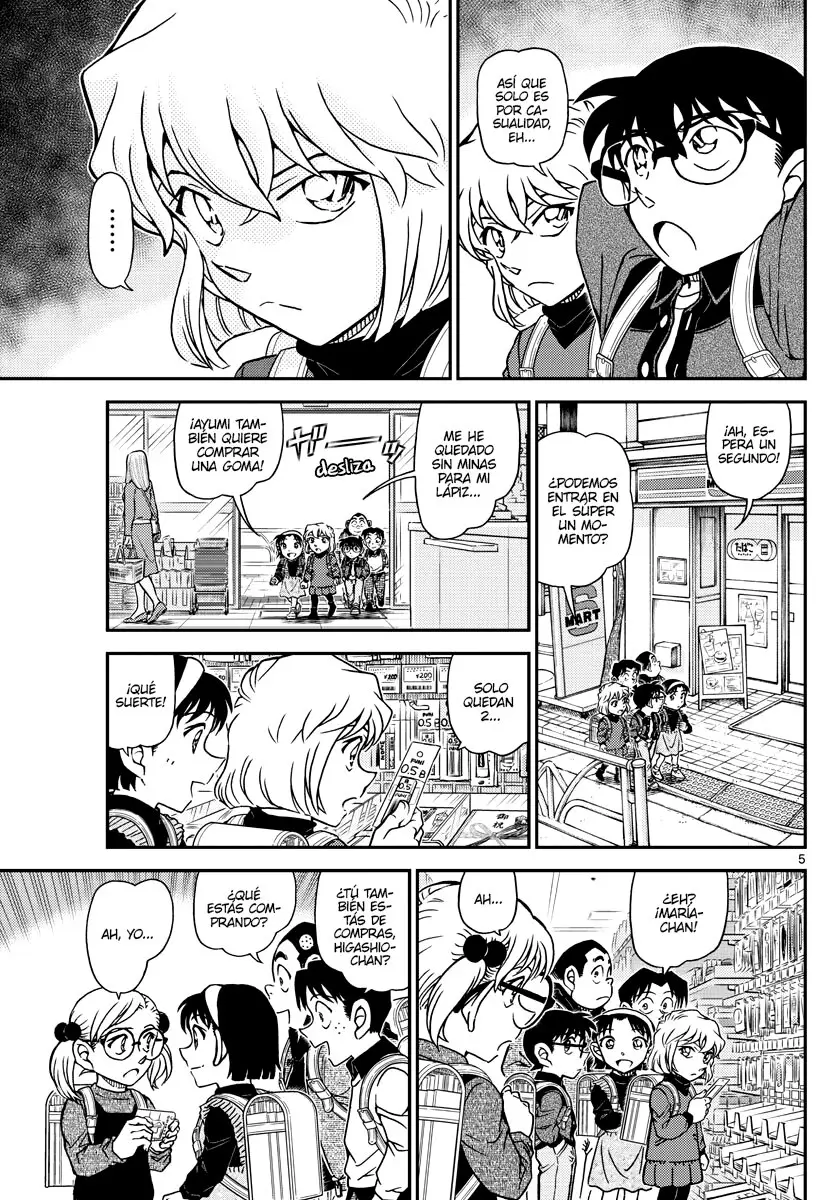 Detective Conan capítulo 1110 página 5