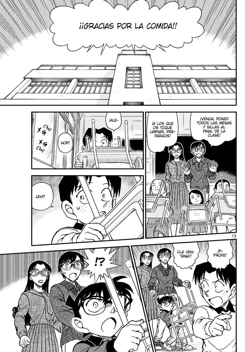 Detective Conan capítulo 1110 página 13