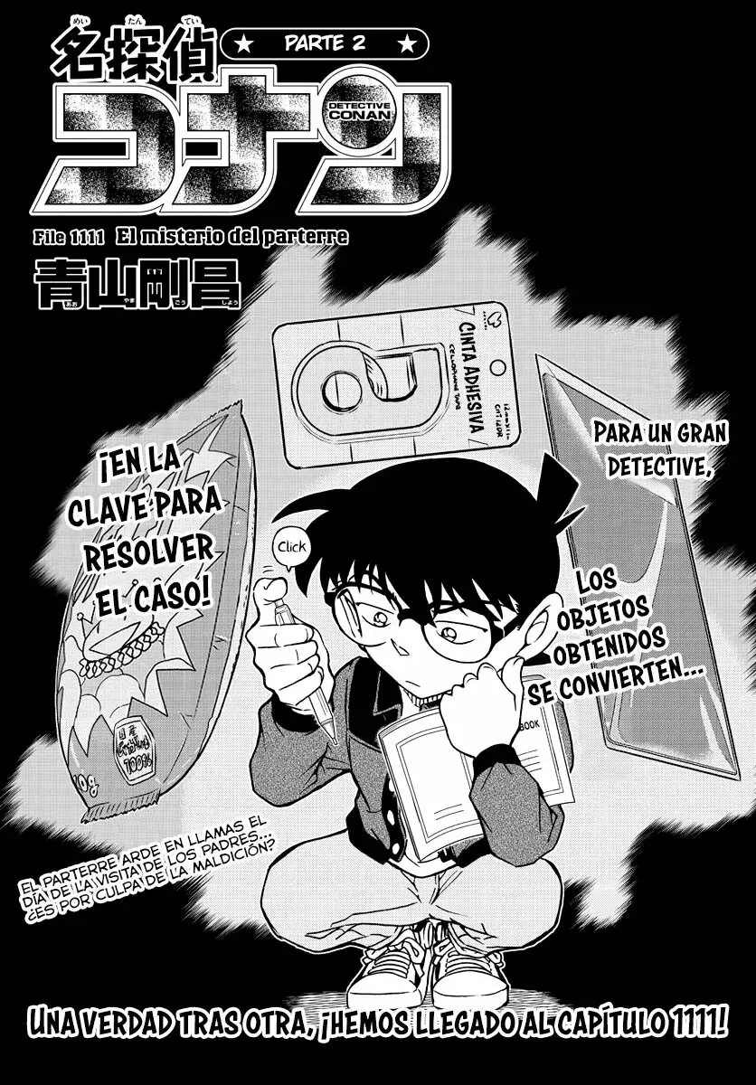Detective Conan capítulo 1111 página 1