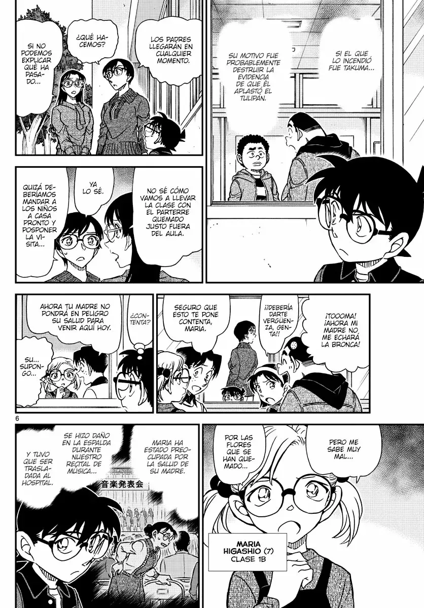 Detective Conan capítulo 1111 página 6