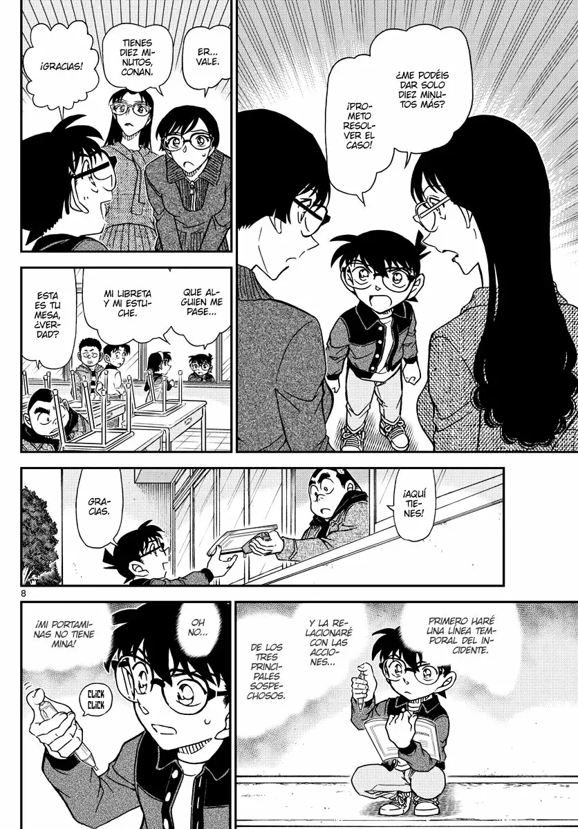 Detective Conan capítulo 1111 página 8