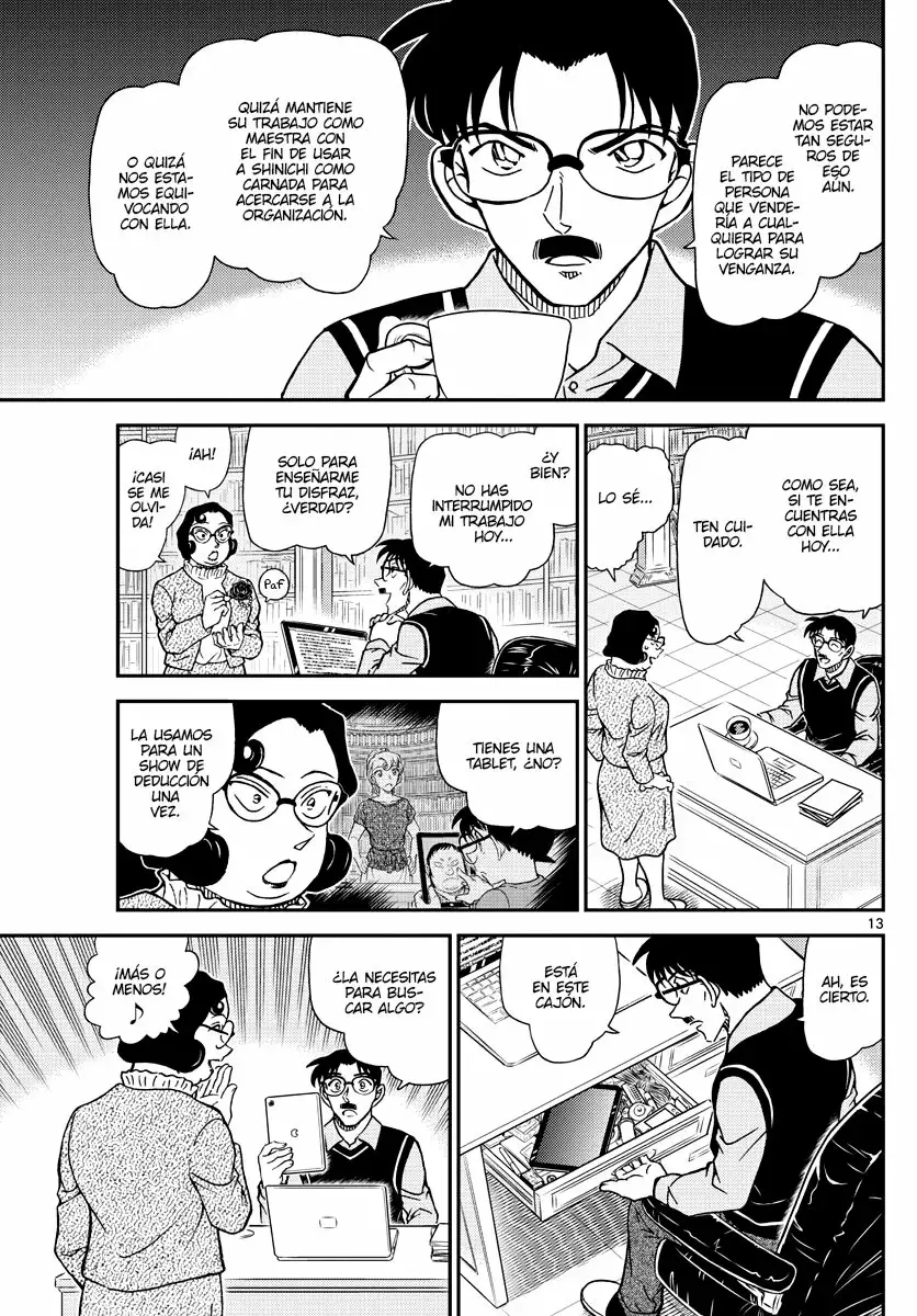 Detective Conan capítulo 1111 página 13