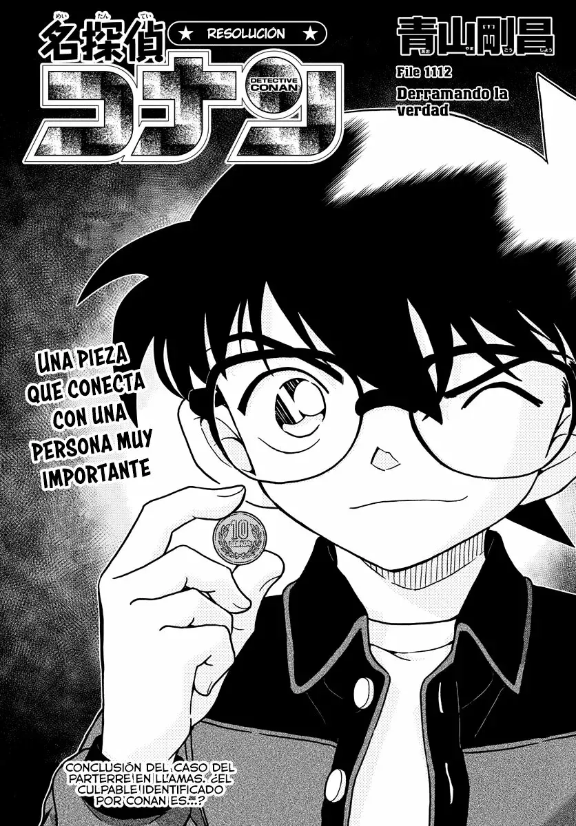 Detective Conan capítulo 1112 página 1