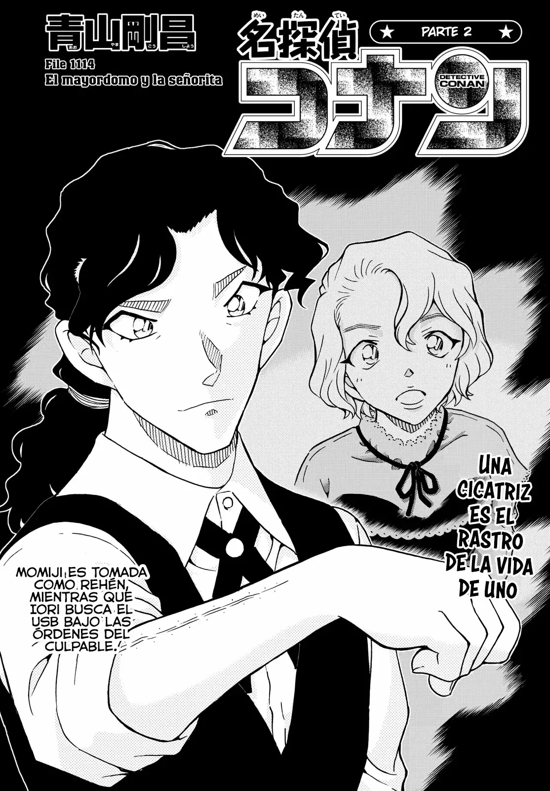 Detective Conan capítulo 1114 página 1