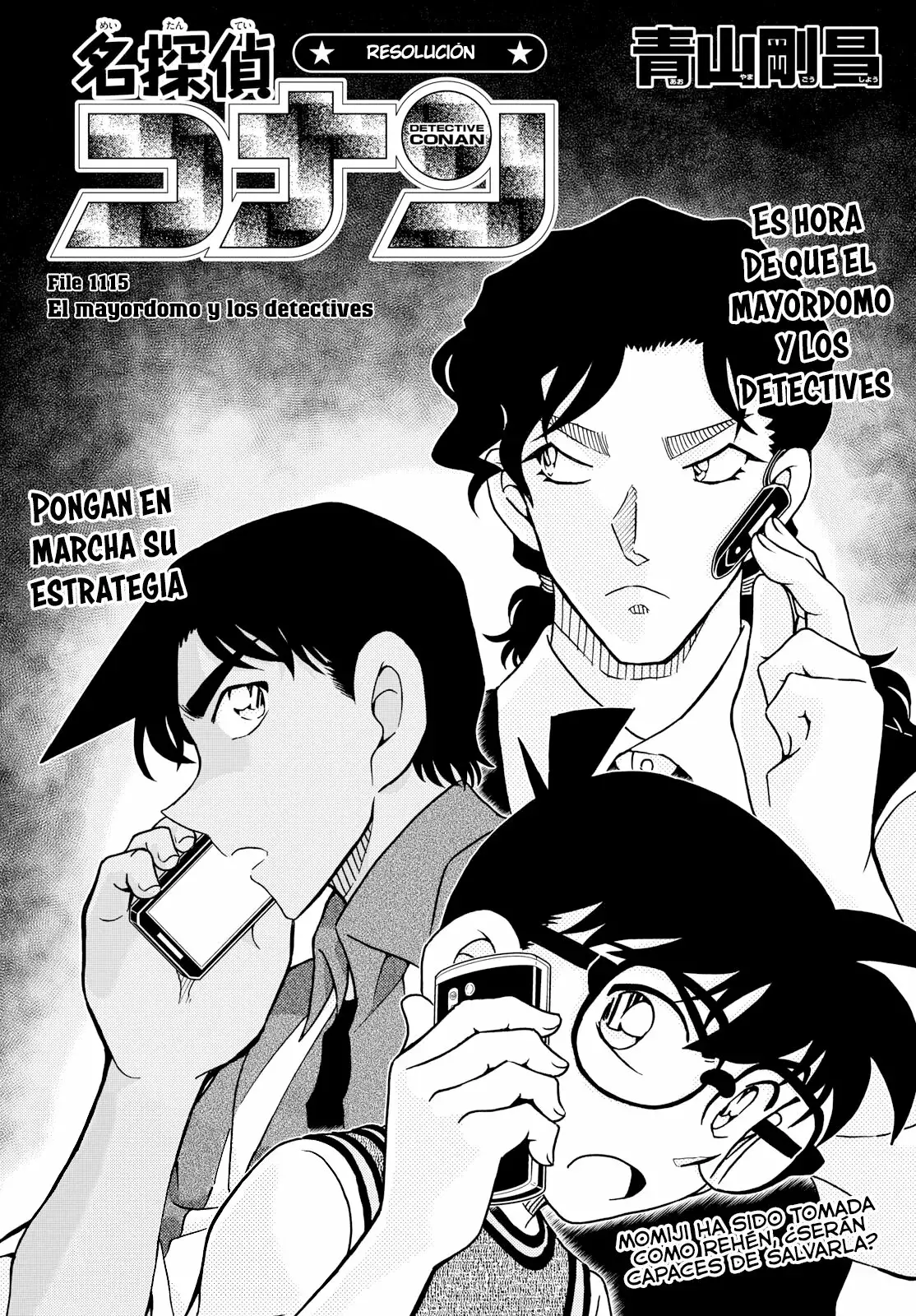 Detective Conan capítulo 1115 página 1