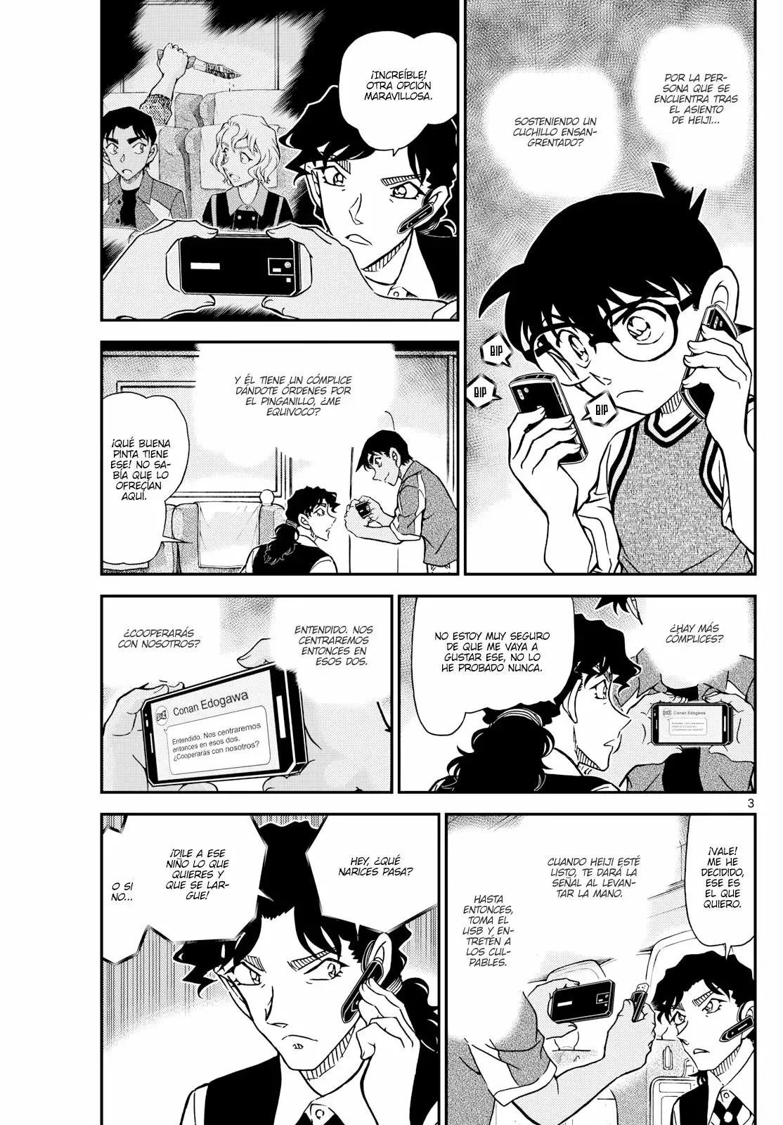 Detective Conan capítulo 1115 página 3