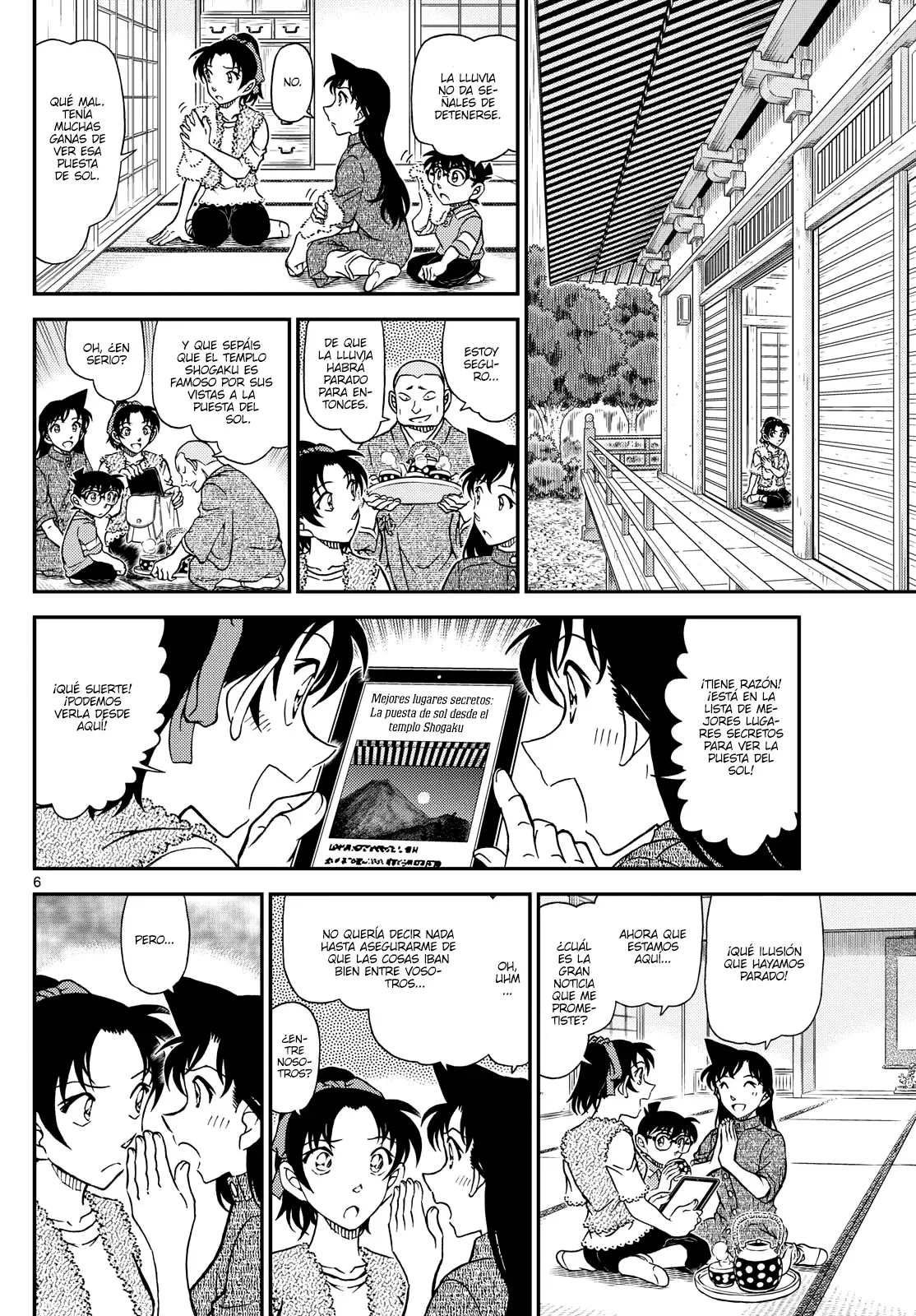 Detective Conan capítulo 1116 página 6