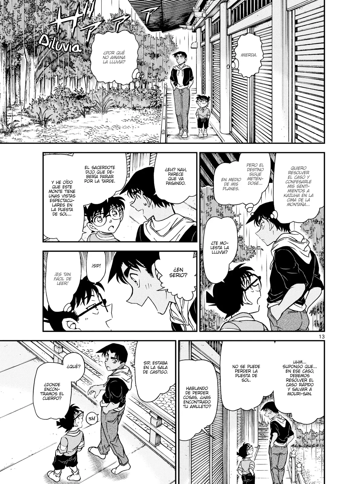 Detective Conan capítulo 1117 página 13