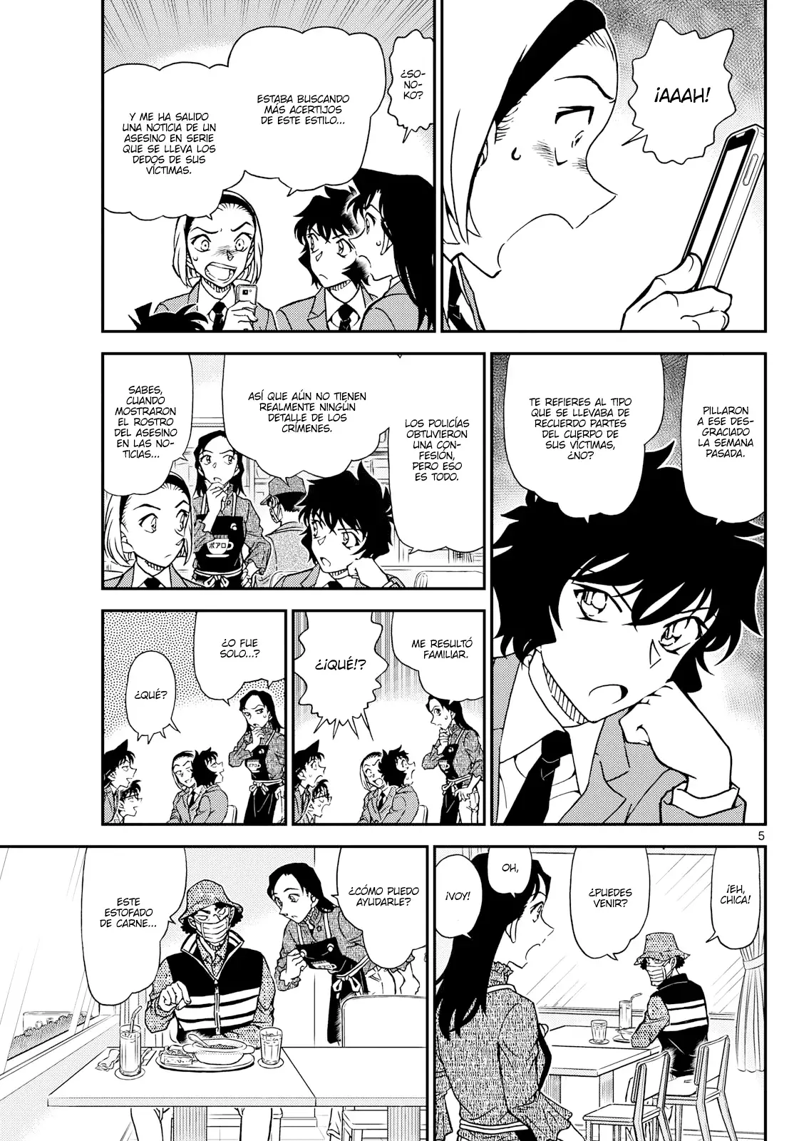 Detective Conan capítulo 1126 página 5